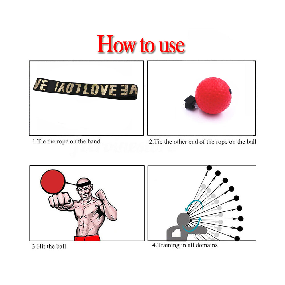 Reflex Punch Trainer Ball
