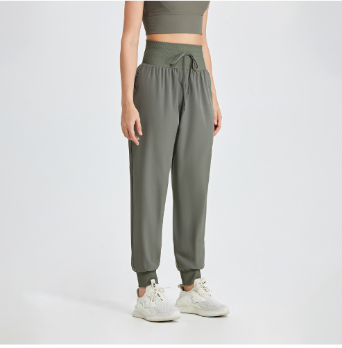 Women's Comfort Fit Harem Yoga Pants with Pockets