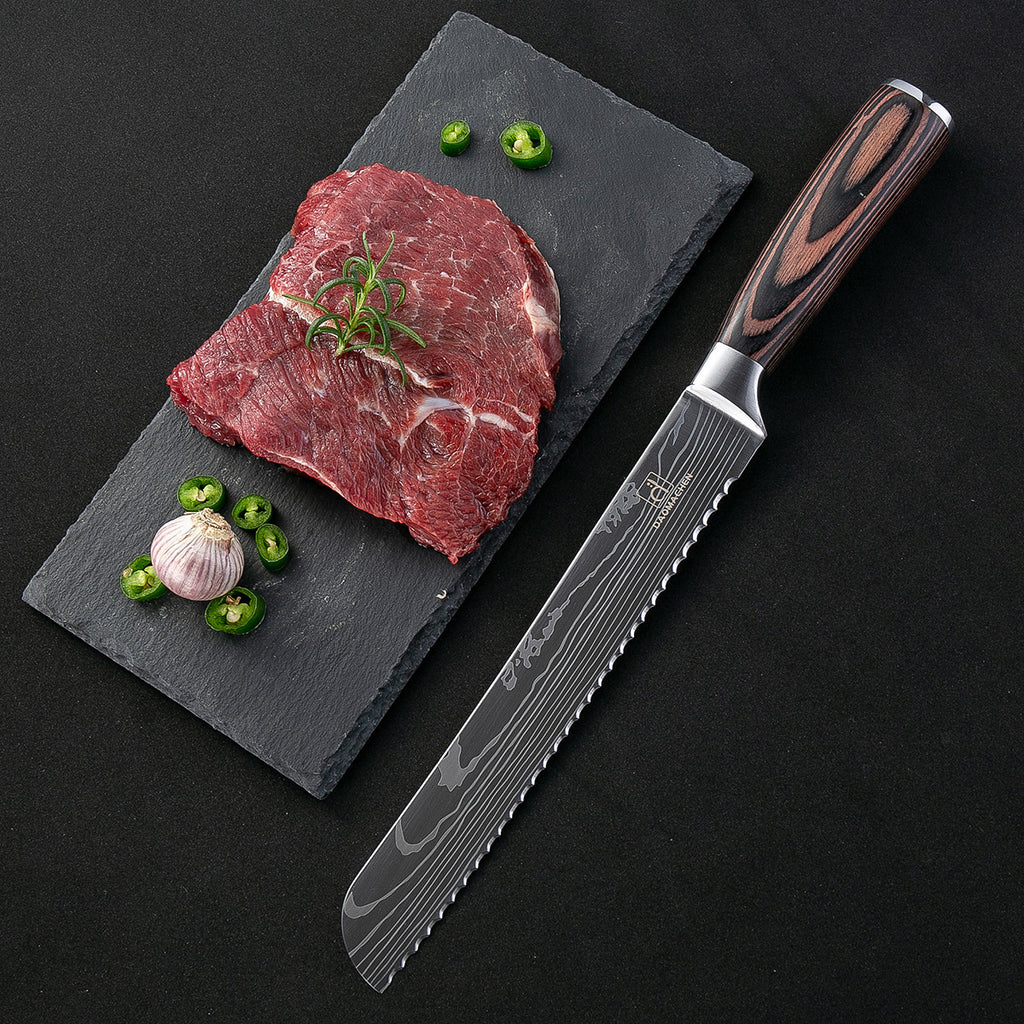Damascus Elite Chef Knives