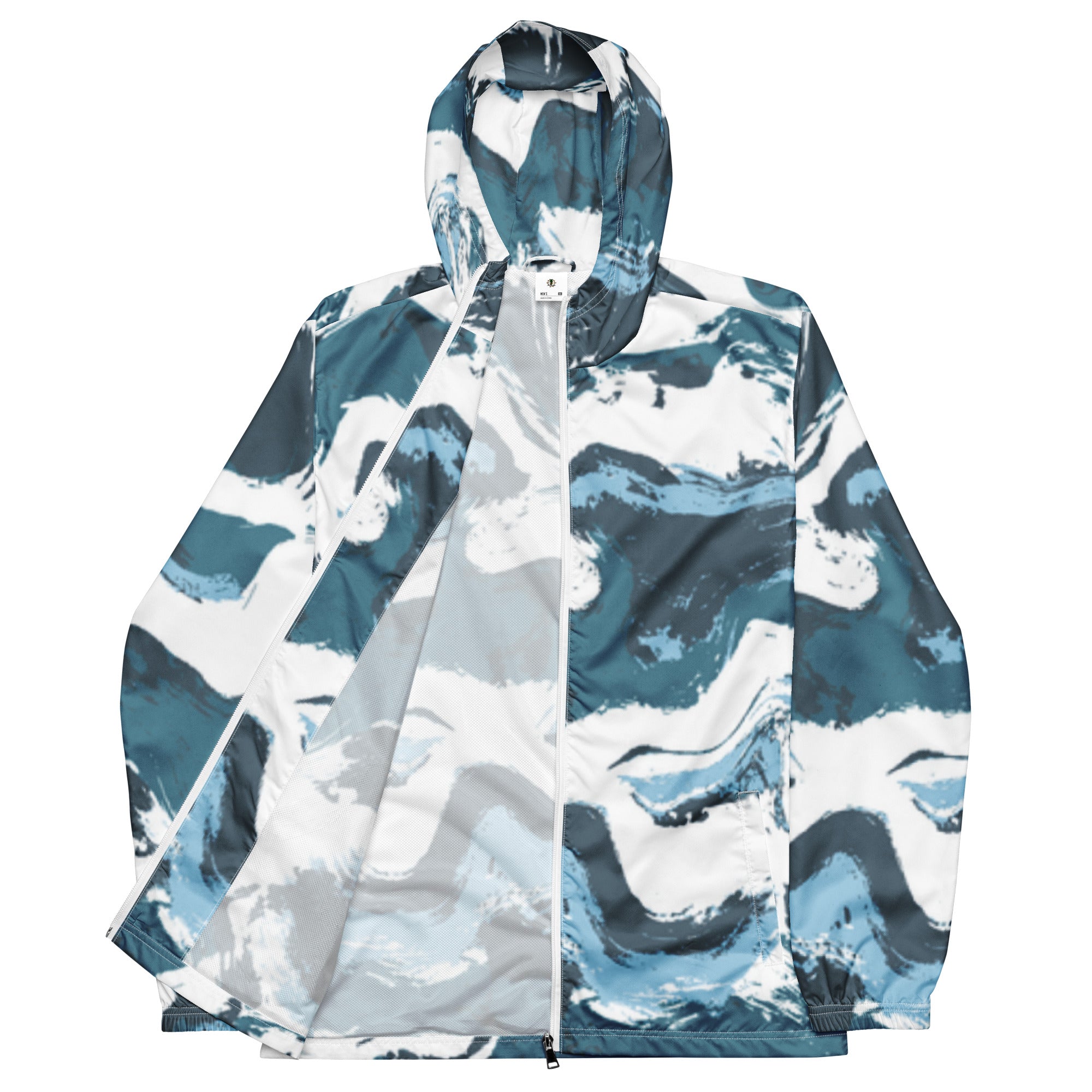 Men’s Oceanic Print Windbreaker