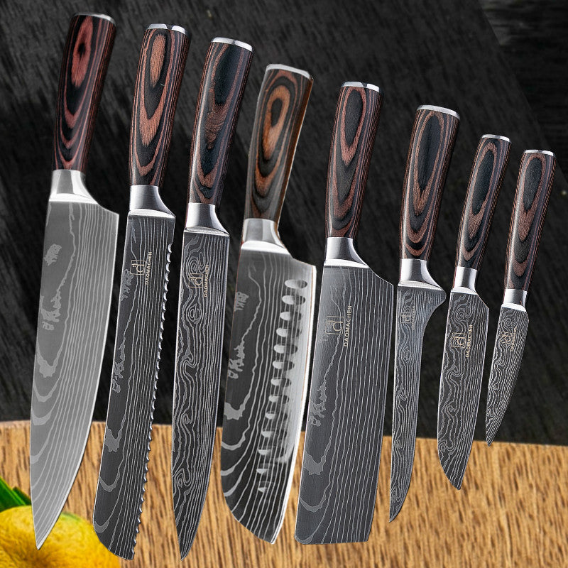 Damascus Elite Chef Knives