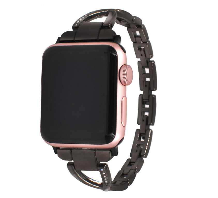 Stainless X-Diamond Apple Watch Strap