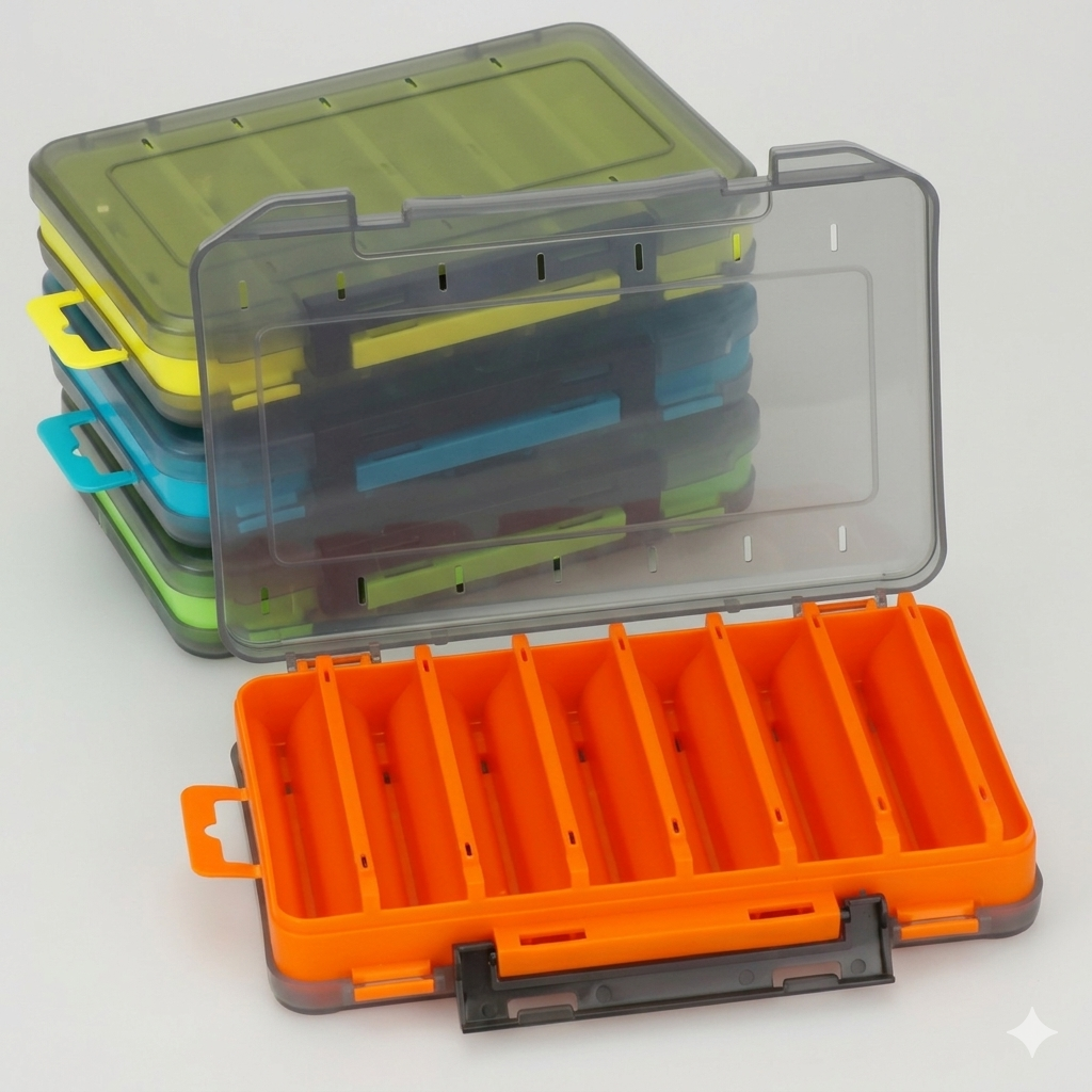 Robust Double-Sided Angler's Box