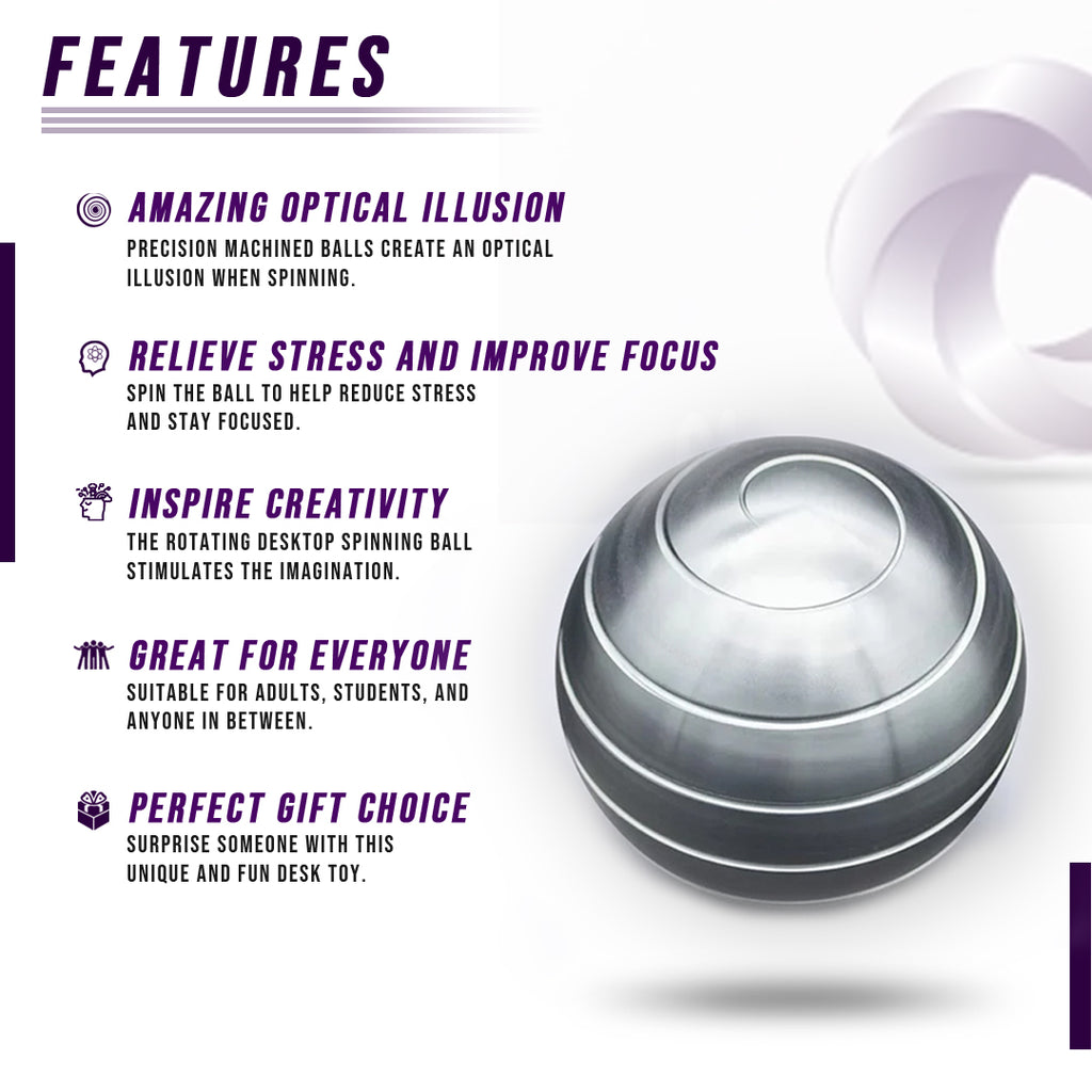 Swivel Sphere Desk Toy