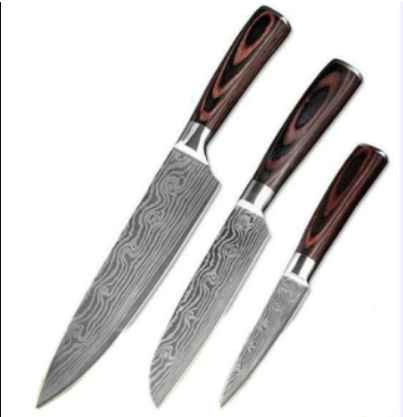 Damascus Elite Chef Knives