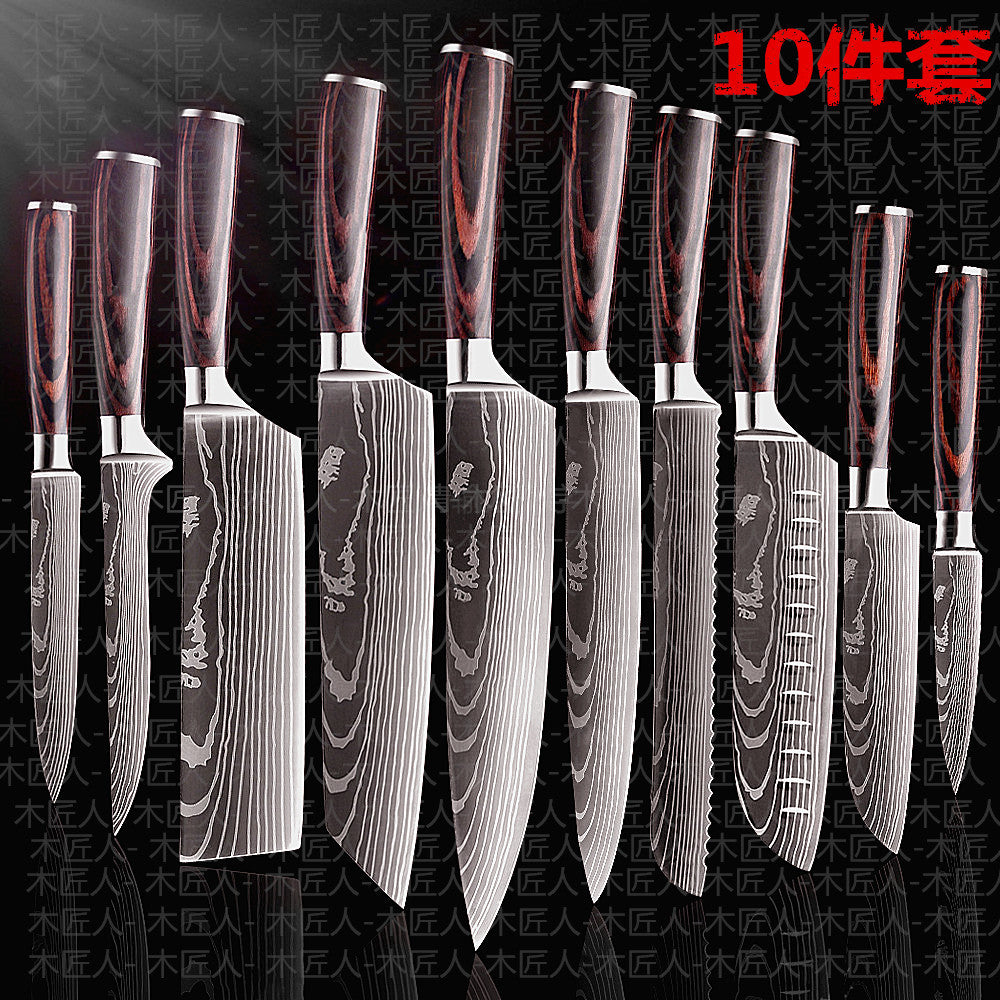 Damascus Elite Chef Knives