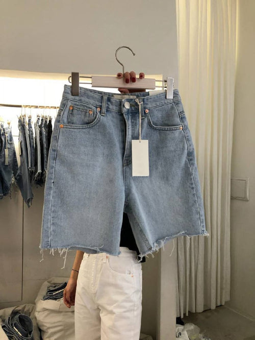 Chic Loose Women's Denim Shorts