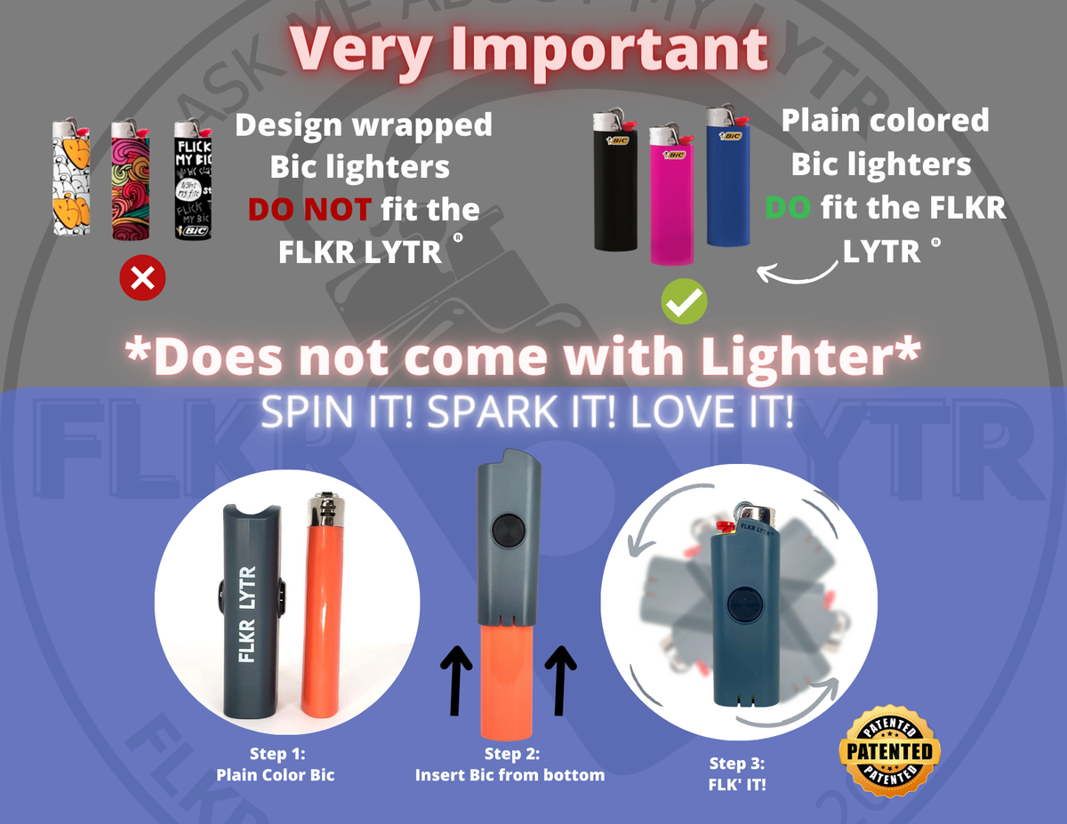 BIC SpinCase DRK NYTE by FLKR LYTR - $9.99