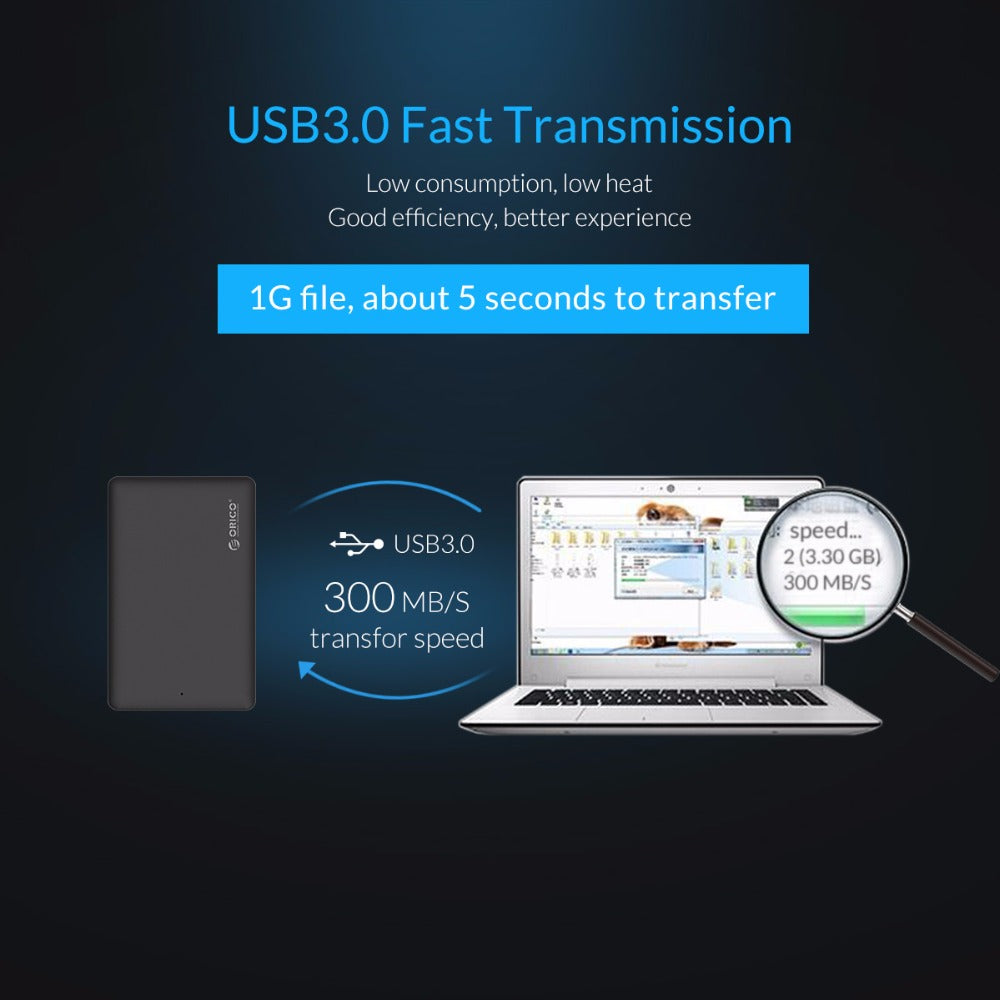 ORICO SpeedBox 2577U3 SATA SSD Case