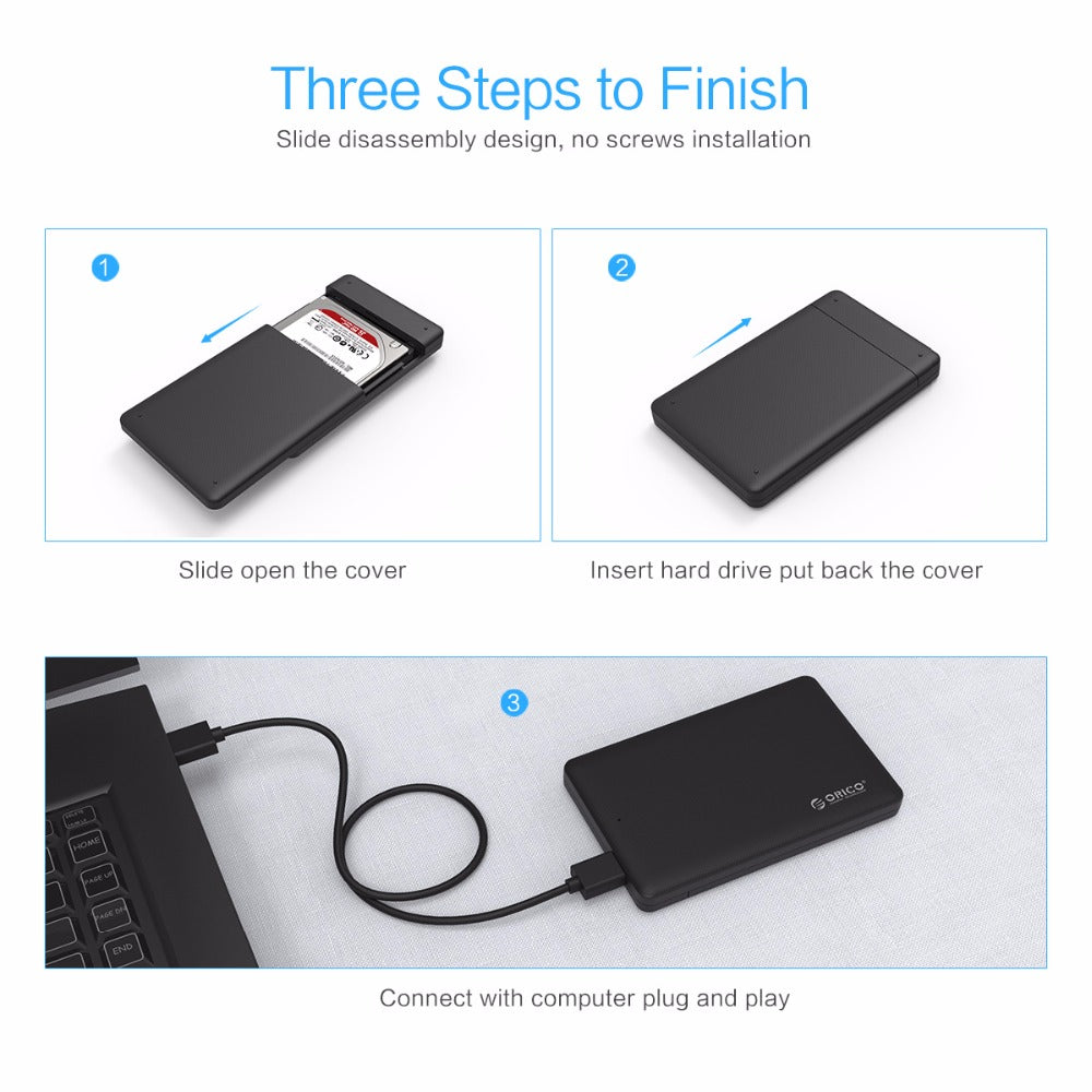 ORICO SpeedBox 2577U3 SATA SSD Case