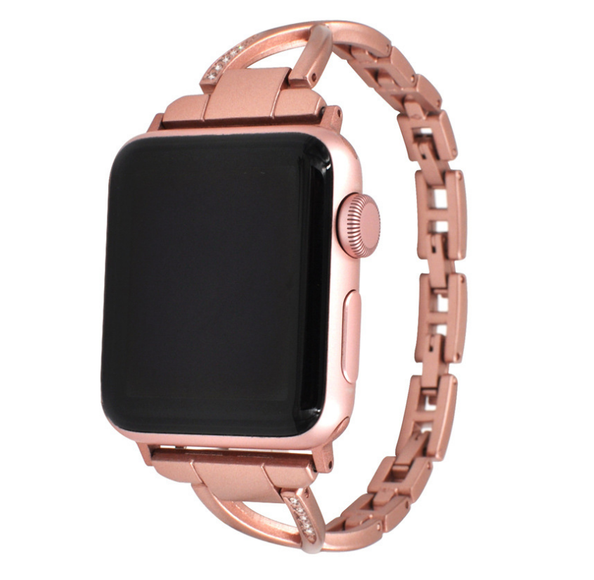 Stainless X-Diamond Apple Watch Strap