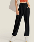 Women's Comfort Fit Harem Yoga Pants with Pockets