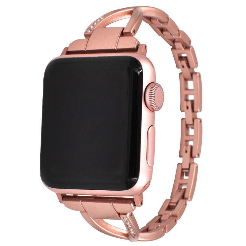 Stainless X-Diamond Apple Watch Strap