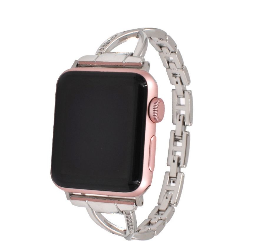 Stainless X-Diamond Apple Watch Strap