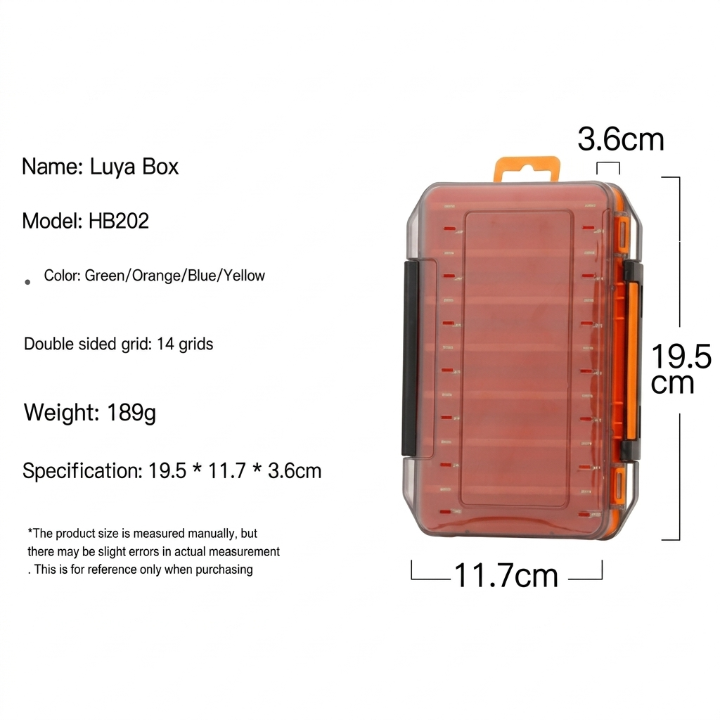 Robust Double-Sided Angler's Box
